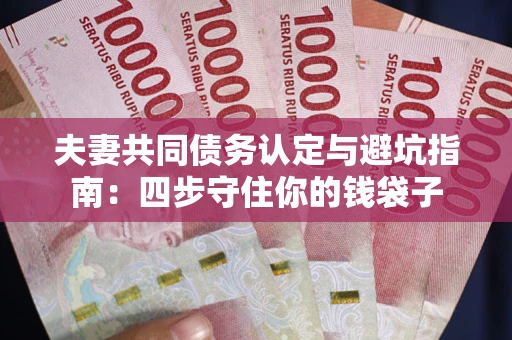济南夫妻共同债务认定与避坑指南：四步守住你的钱袋子